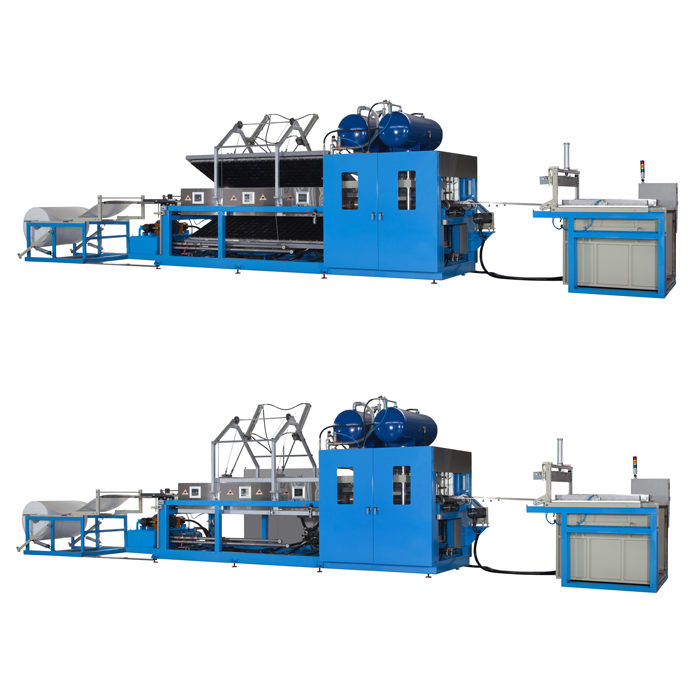 連續預熱式真空成型機