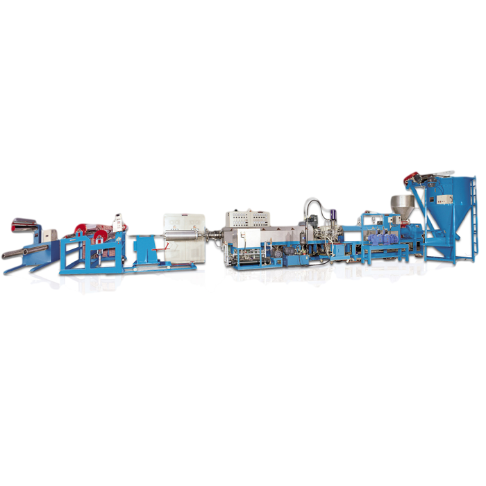 PS/PE Two Section Formed Sheet Extruding Machine