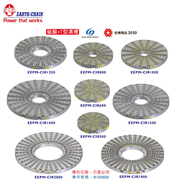 Electro-Permanent Magnetic Chuck-EEPM-CIR