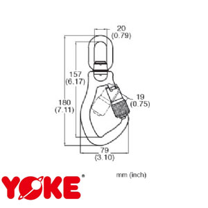 Aluminum Carabiner 3600 LBS gate strength-N-2857G