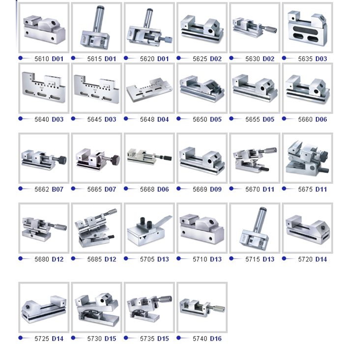 Wire EDM Clamping Kit-線切割萬力、夾具