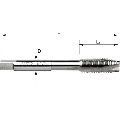 Spiral Pointed Machine Taps-M(JIS)-T6CE