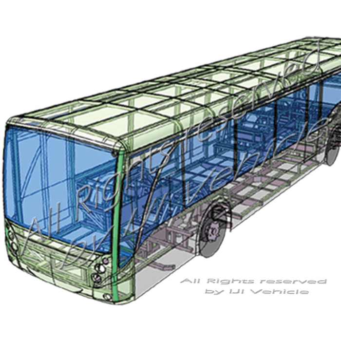 Industrial Design & Service, Integrated Service, Engineering analysis, Design service & Research -Bus Design