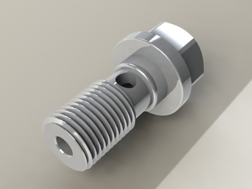 102 series Aluminum Single Banjo Bolt