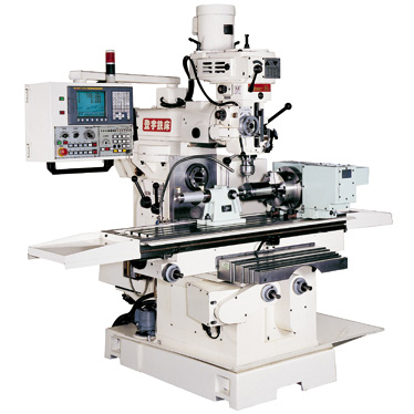 Vertical and horizontal milling machine