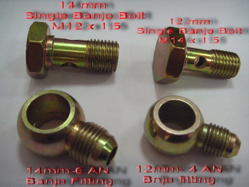 Banjo Fitting & Single Banjo Bolt