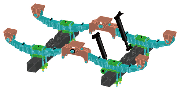 CTK Noise-Free And Light-Weight Suspension System