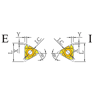 牙刀片-Threading Insert