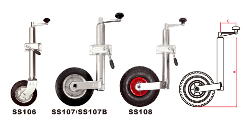 Top Wind Swivel Jacks-SS106/SS107/SS108/SS107B