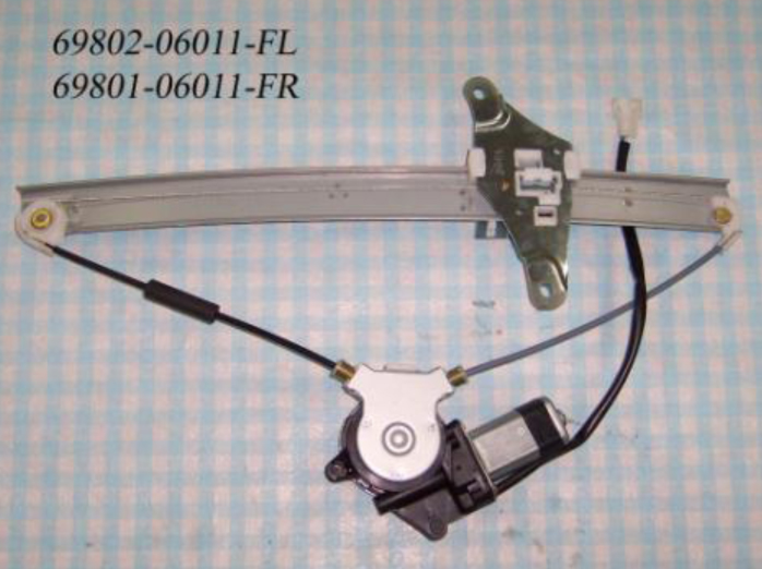 Automotive power window regulators