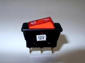 Illuminated Rocker Switch-SW-2703-K