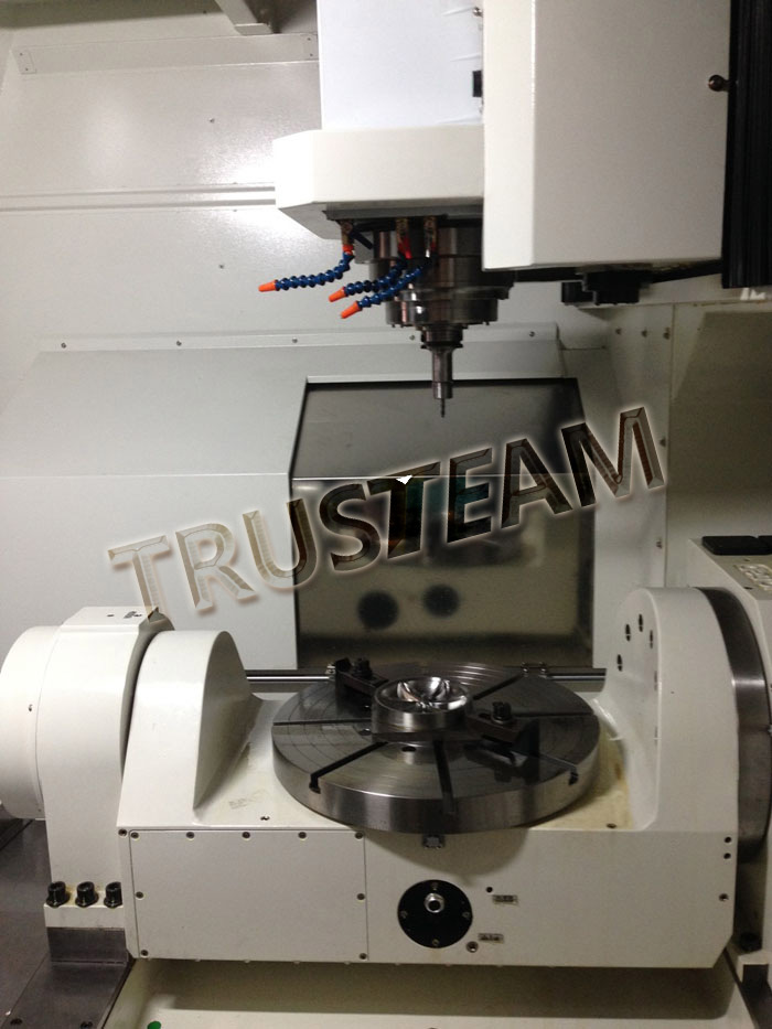 Double Column VMC with 4th & 5th Axis Rotary Table-F11-5Axis-VMC