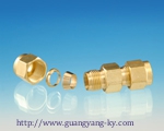 high pressure brass double ferrule fittings for fogging system