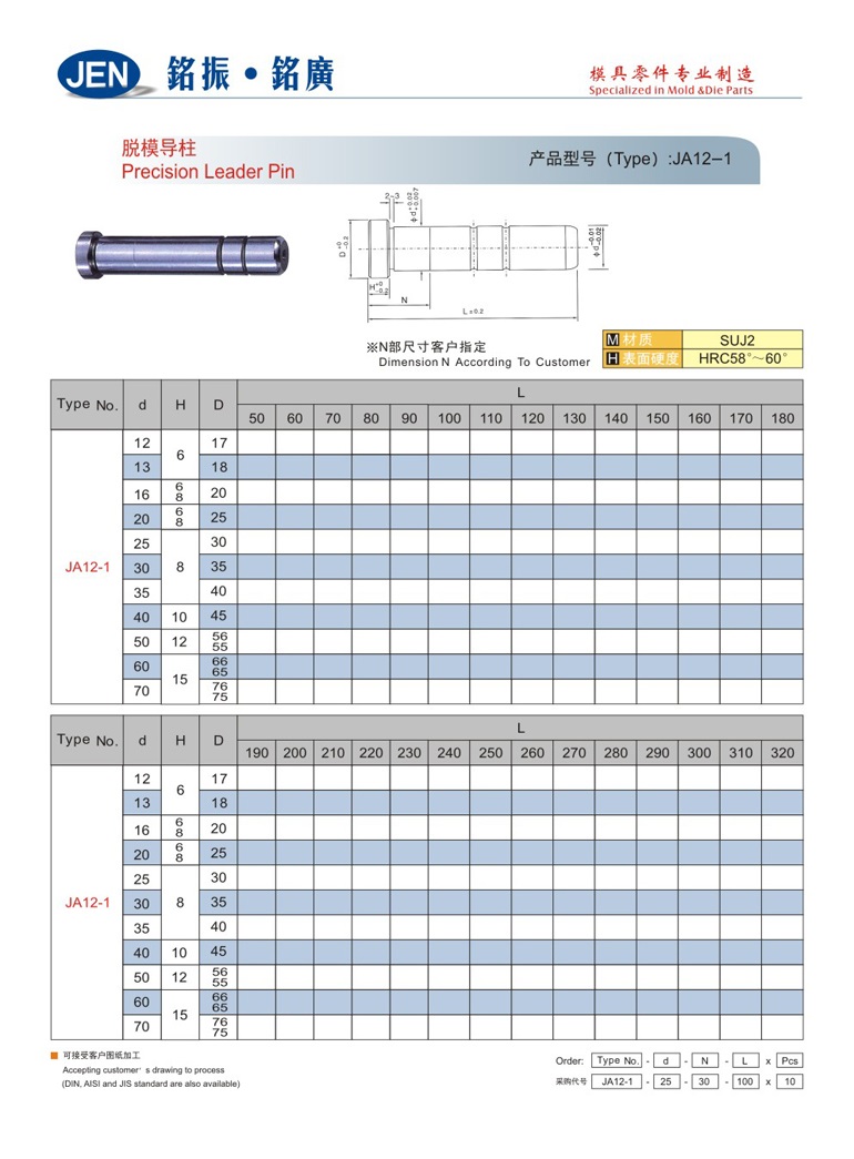 脫模導柱-JA12-1