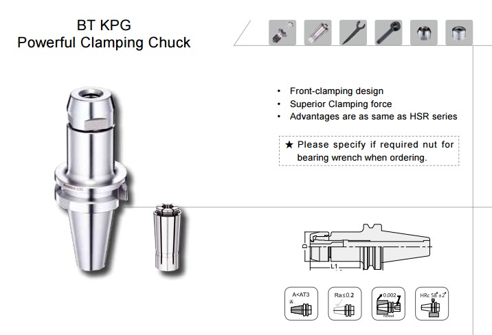 POWERFUL CLAMPING CHUCK 