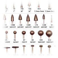 DIAMOND MOUNTED POINTS