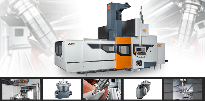 NF Series - High Efficiency Double Column Machining Center