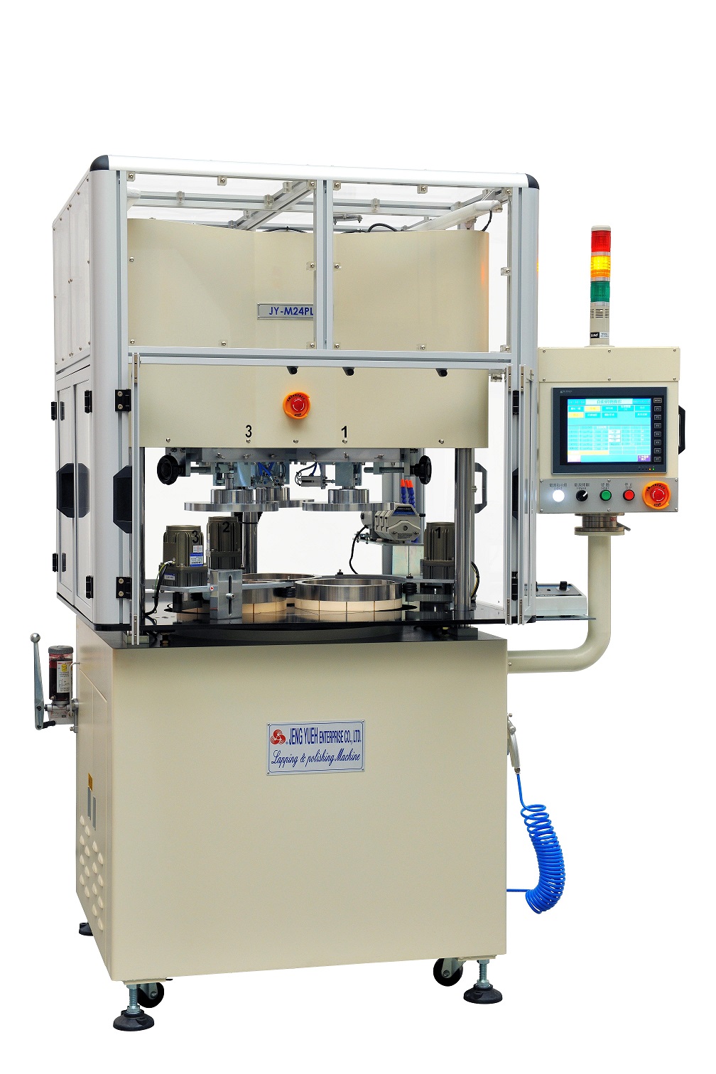 Single-sided surface lapping machine／polishing machine-JY-M24PLC
