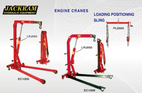 Engine Cranes-LRS050, EC1005, LRJ050, EC1009, PL2500