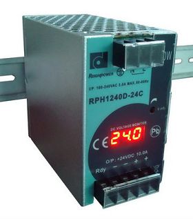RPH Series Ultra Small High Efficiency Din Rail Power-RPH1240D-24CTNDA