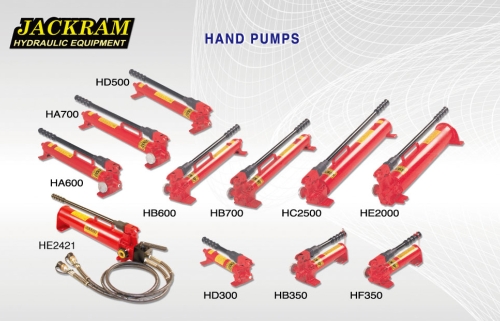 HAND PUMPS-HB350,HB600,HB700,HC1500,HC2500,HE2000,HF350,HA350,HA600,HA7