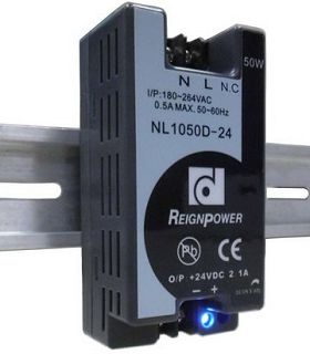 NL系列價格競爭型導軌電源-NL1050D-24