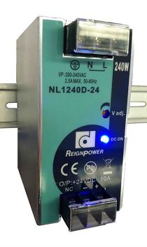 NL系列價格競爭型導軌電源-NL1240D-24