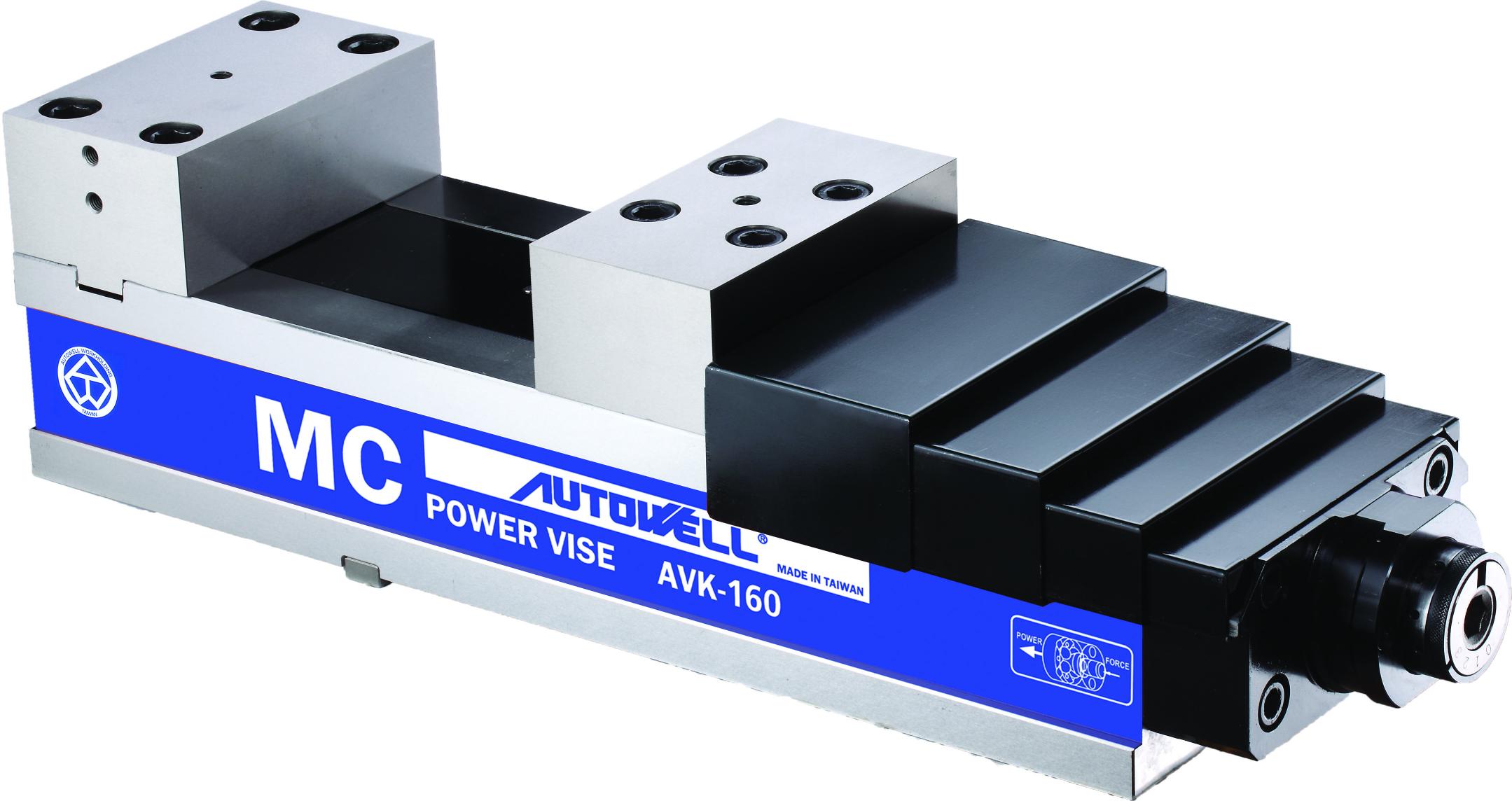 AVK - Ultra-low height Mechanical Power Vise-AVK-160, 200