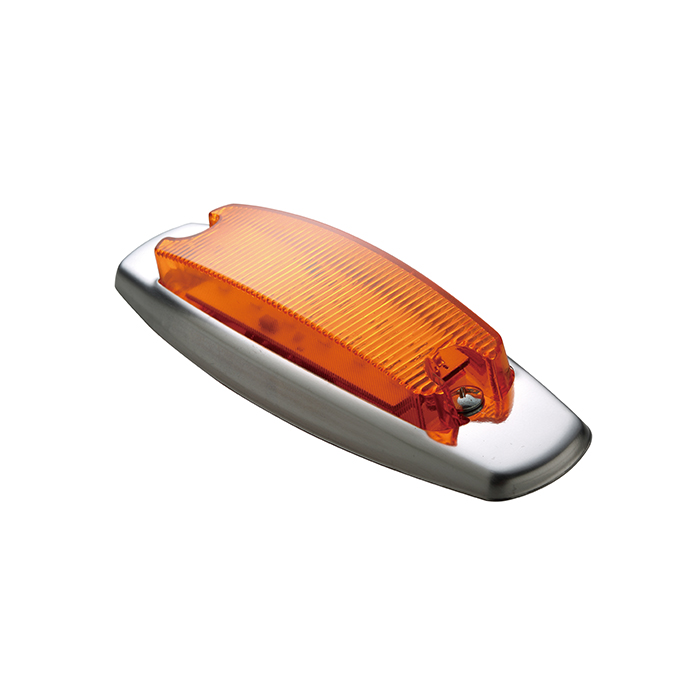 Clearance Side Marker Lights, Amber lens／Amber light-GP-7103AA