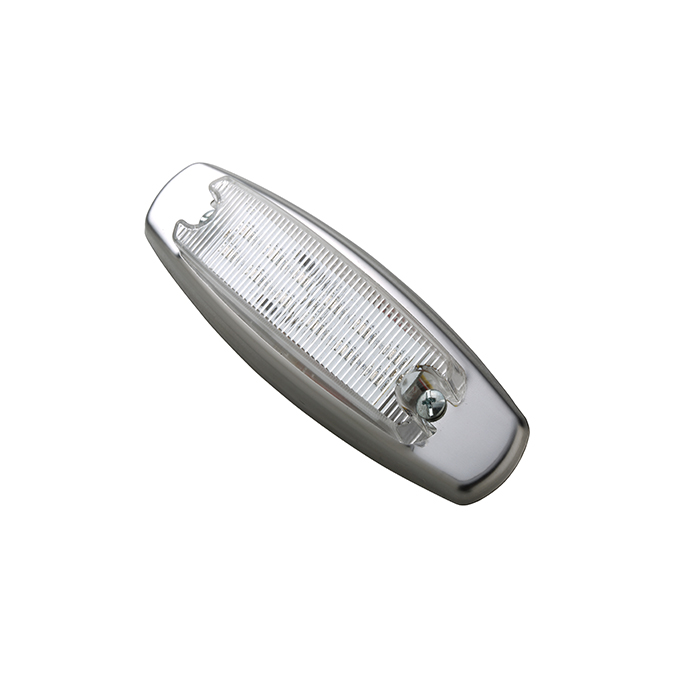 Side Marker Lights, Clear lens／Blue and amber lights-GP-7103CUA