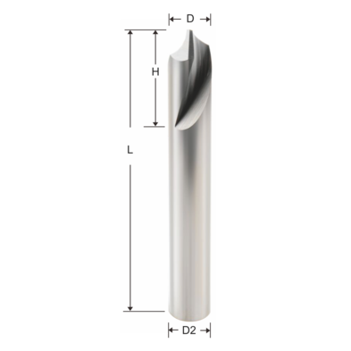  NC Spot Drill 90°,120°-YDS33SD2A,YDS33SD2B