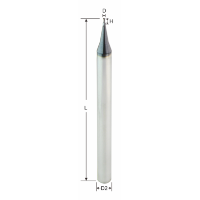 Micro Diameter Spuare End Mill-YDH88ES2A