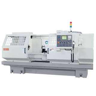 Flat bed CNC lathe