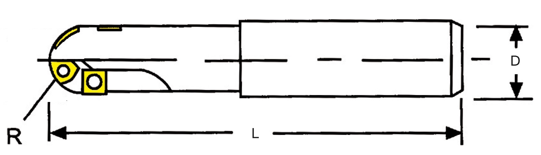 Ball Nose Roughing End Mill-DAPP