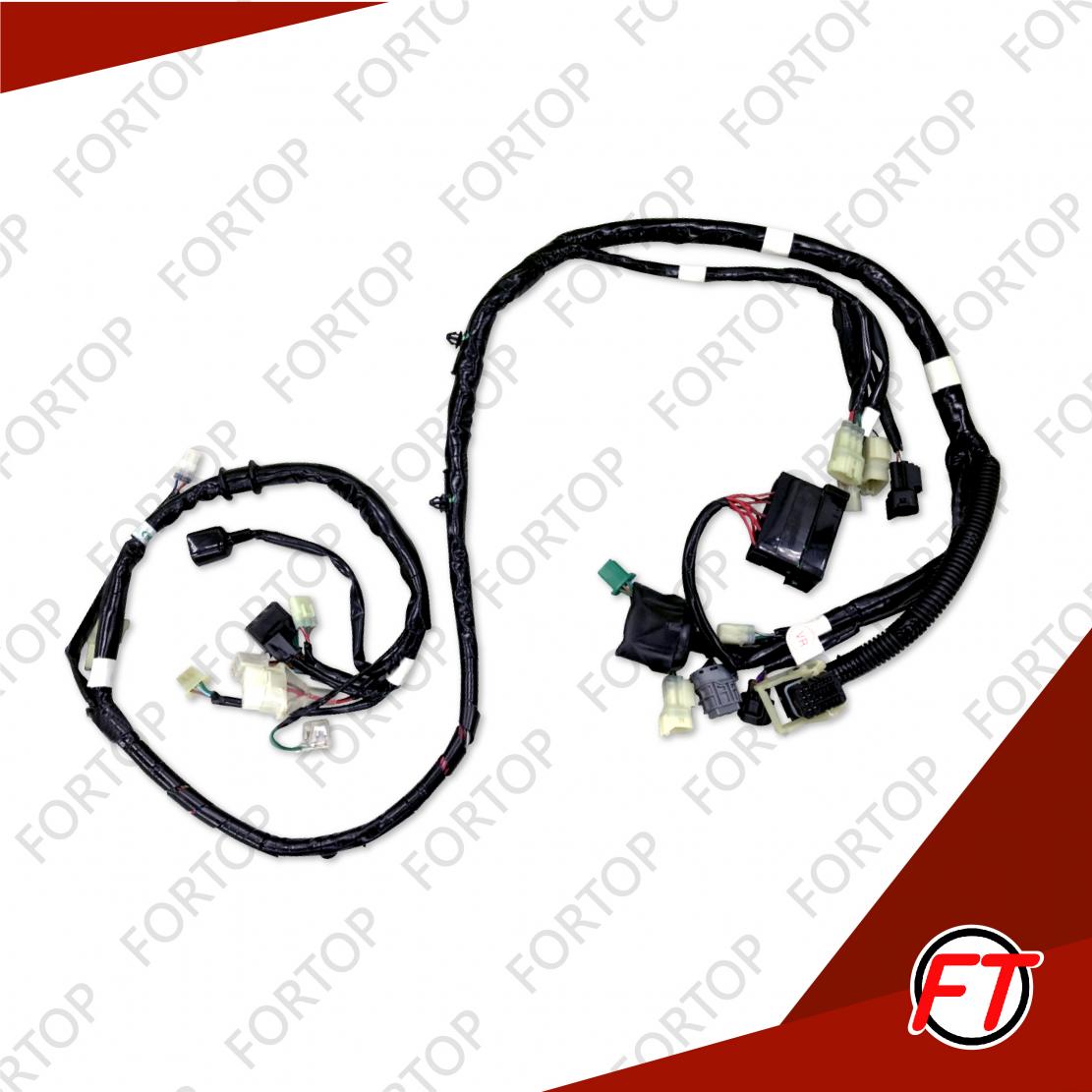 Wiring harness for electric scooters