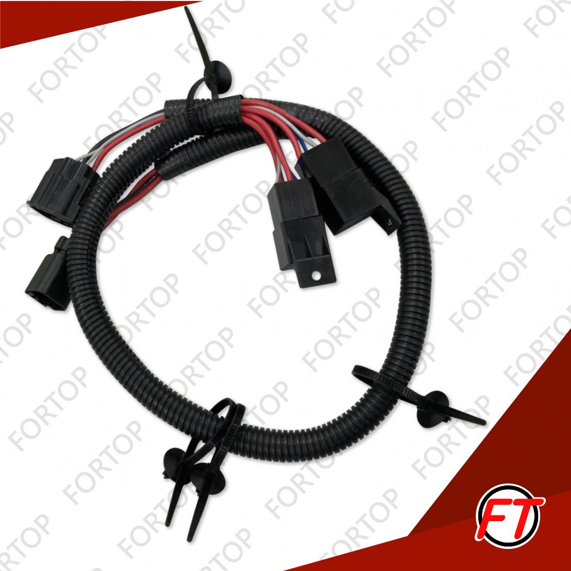 Wiring harness for cooling fan
