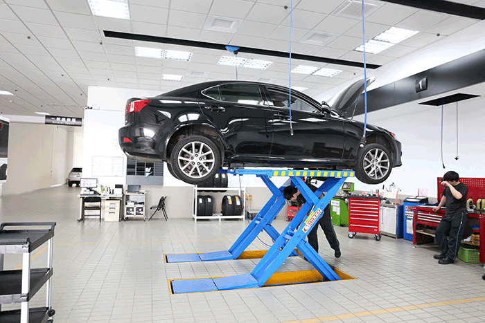 SYNCHRONOUS SCISSOR LIFT(3.5tons)