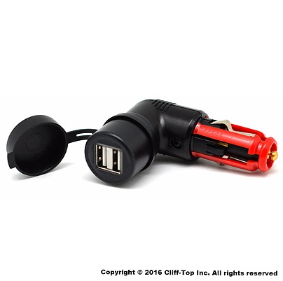 Cliff Top® 3.3 Amp Interchangeable USB Charger