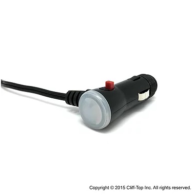 Cliff-Top™ Extended-Reach 3.3 Amp USB Car Charger