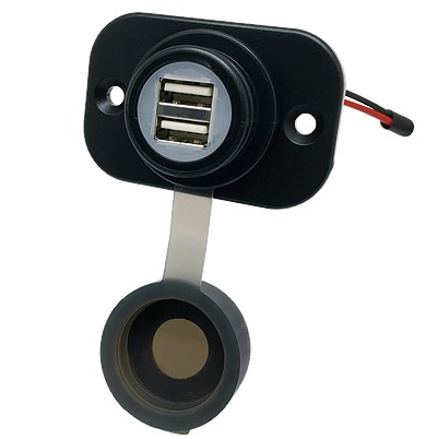 Cliff-Top® 12V 4A Magnetic Switch USB Panel Mount