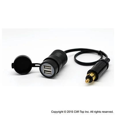 Cliff Top® Extended Hella (Din) to USB Adaptor