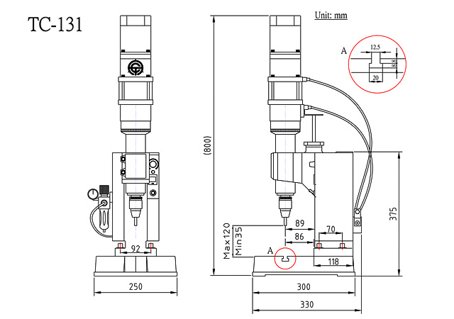 Pneumatic Riveting Machine-TC-131