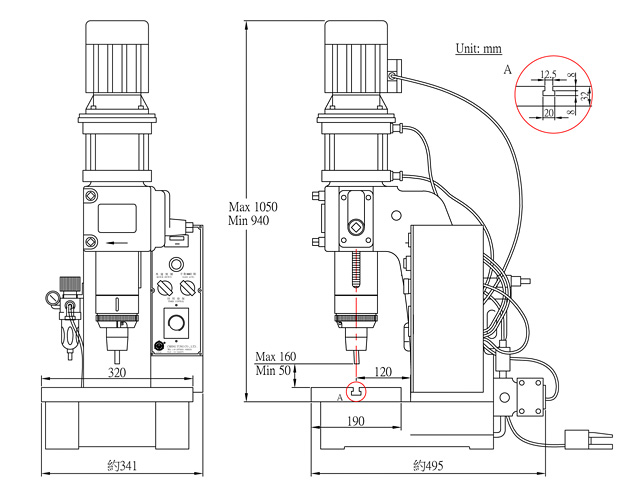 Pneumatic Riveting Machine-TC-141