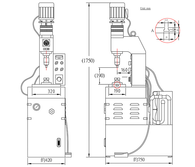 Hydraulic Riveting Machine