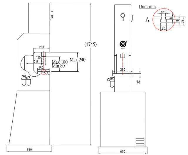 Pneumatic Presser-TC-510