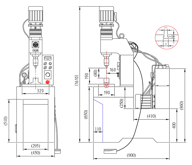 Hydraulic Riveting Machine-TC-155-3A