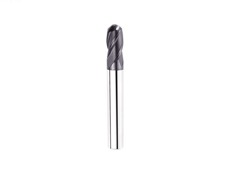 Ball Nose End Mills, 4 Flutes-BB4