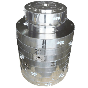 Extrusion Blown Film 7 Layer Stackable Die Head (IBC Type - Cooling For Inside & Outside)