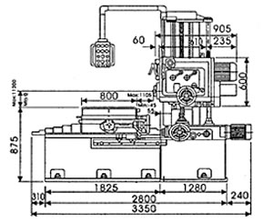 臥式搪銑床- TC-CB85A