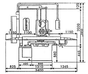 Bed type Boring Milling Machine- TC-CB85A